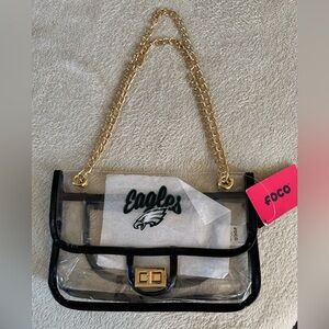 NFL official *EAGLES* Clear Stadium Entry Purse